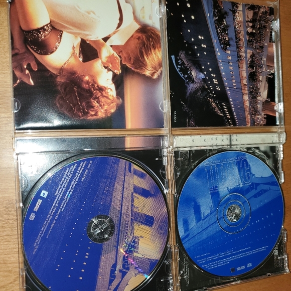 Titanic Lot: Music from the Motion Picture & Back To Titanic James Horner CDS - Picture 4 of 5